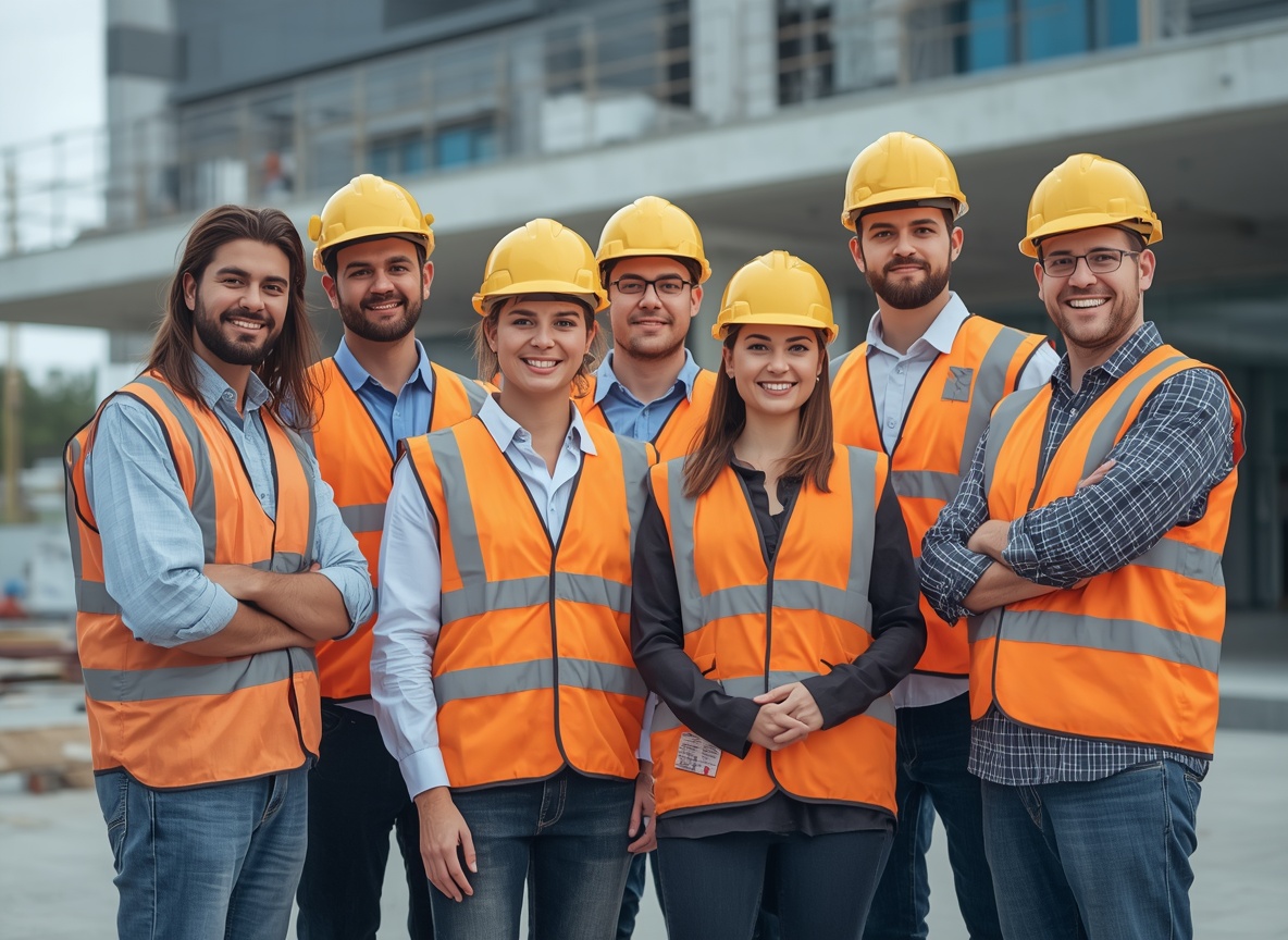 Construction team